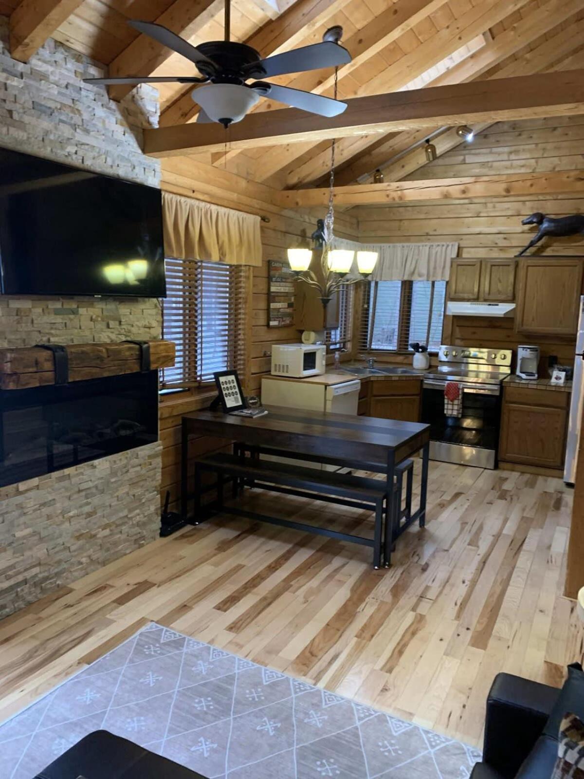 Crystal Mountain Cabin-Shuttle Pass Included! Thompsonville Kültér fotó